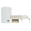 Lit escamotable double avec grands tiroirs, blanc-1045532416-1045532419