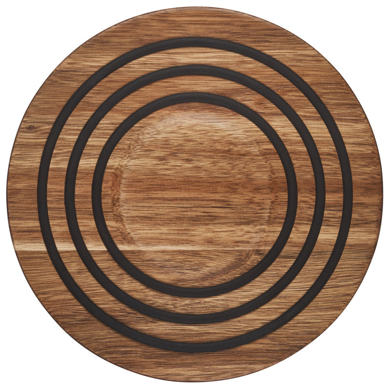 8" Magnetic Wooden Trivet