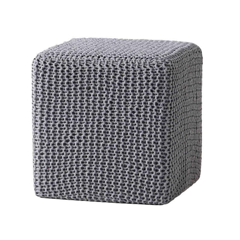 KNITTED FOOT STOOL