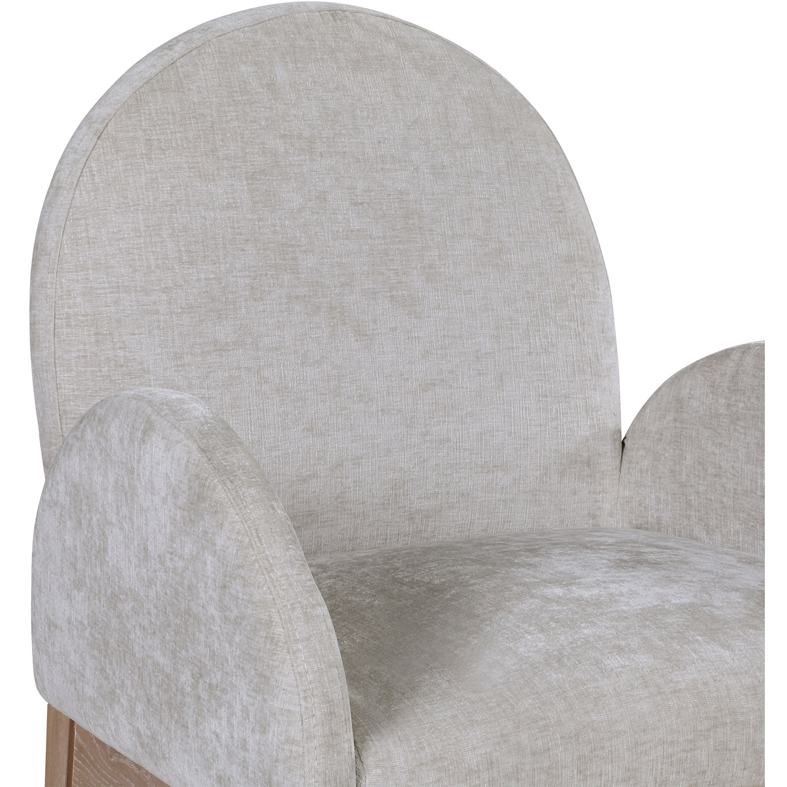 Waldorf Dining Armchair, Gray, Natural