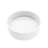 Montauk 15" L x 15" W x 5" H Matte White Handmade Round Vessel Bathroom Sink