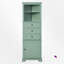 Armoire de salle de bain autoportante Anegada, armoire de rangement haute avec 3 tiroirs et tablettes réglables-1538140589-1511281328