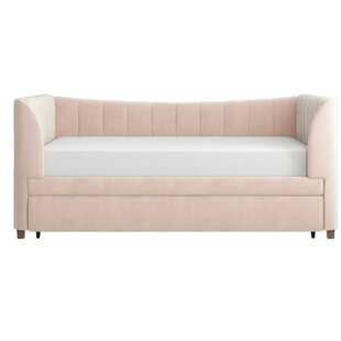Valentina Twin Upholstered Daybed with Trundle