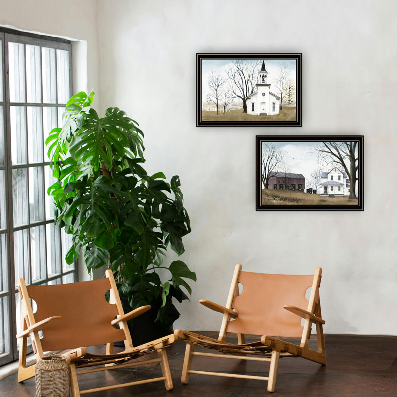 Multicolore «Your Living Room With Stunning Wall Decor - 2», encadré noir