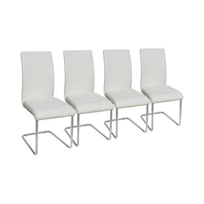Mimms Faux Leather Dining Chair