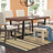 Amarapal 6 - Person Double Pedestal Dining Set-1629946071