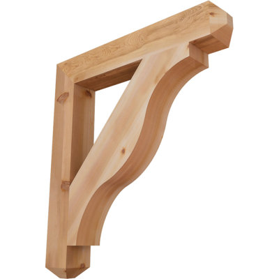 Support l 5 5 1/2 po x P 40 po x H 44 po Funston Craftsman, cèdre rouge de l'Ouest