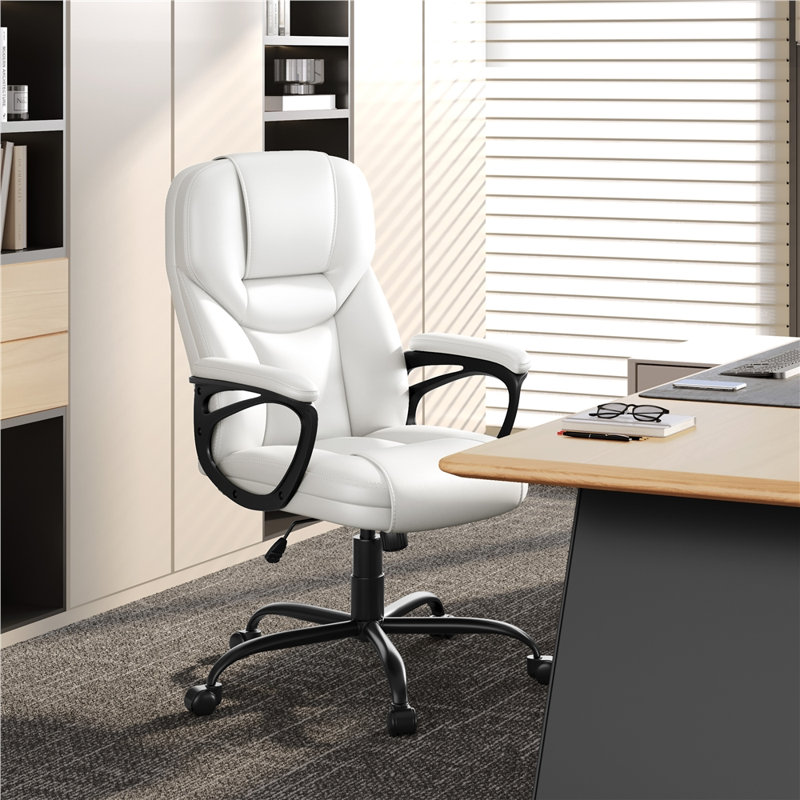 Fauteuil de direction de bureau, Blanc