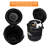 Flame King Gas Hauler Kit-Insulated Protective Carry Case for 3LB Propane Tank Plus Adapter Hose