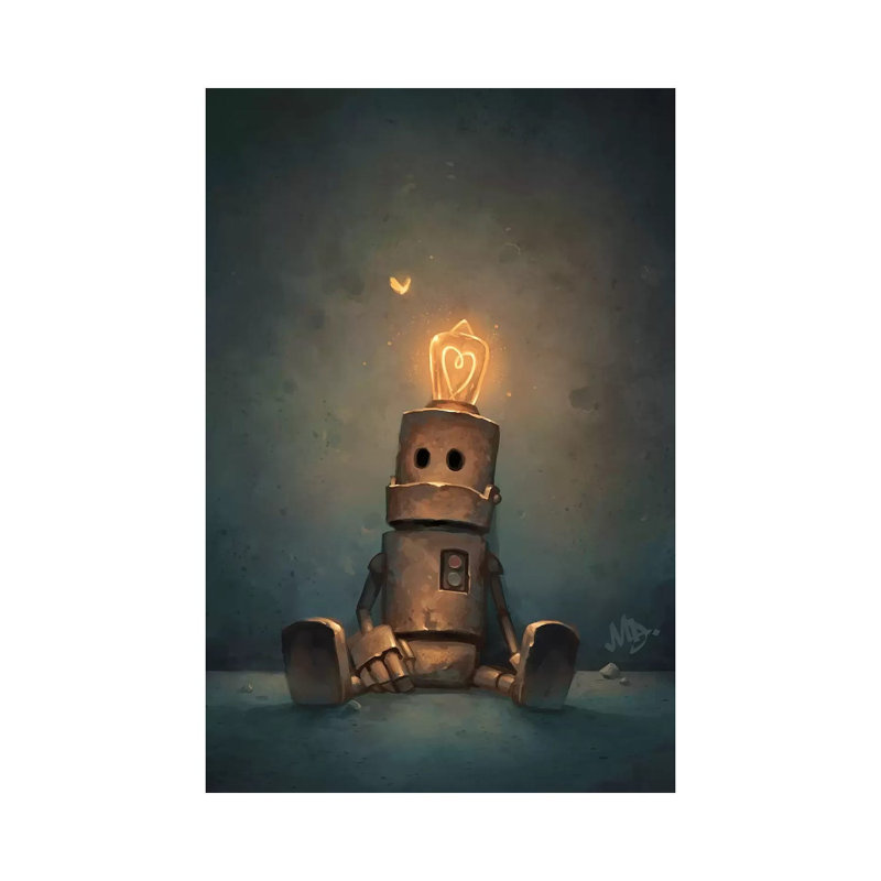 Patience by matt Dixon - Wrapped Canvas Graphic Art, 30.48 cm H x 45.72 cm W