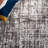 Kara Abstract White/Dark Gray Area Rug-1554081193