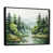 Black Floater Framed