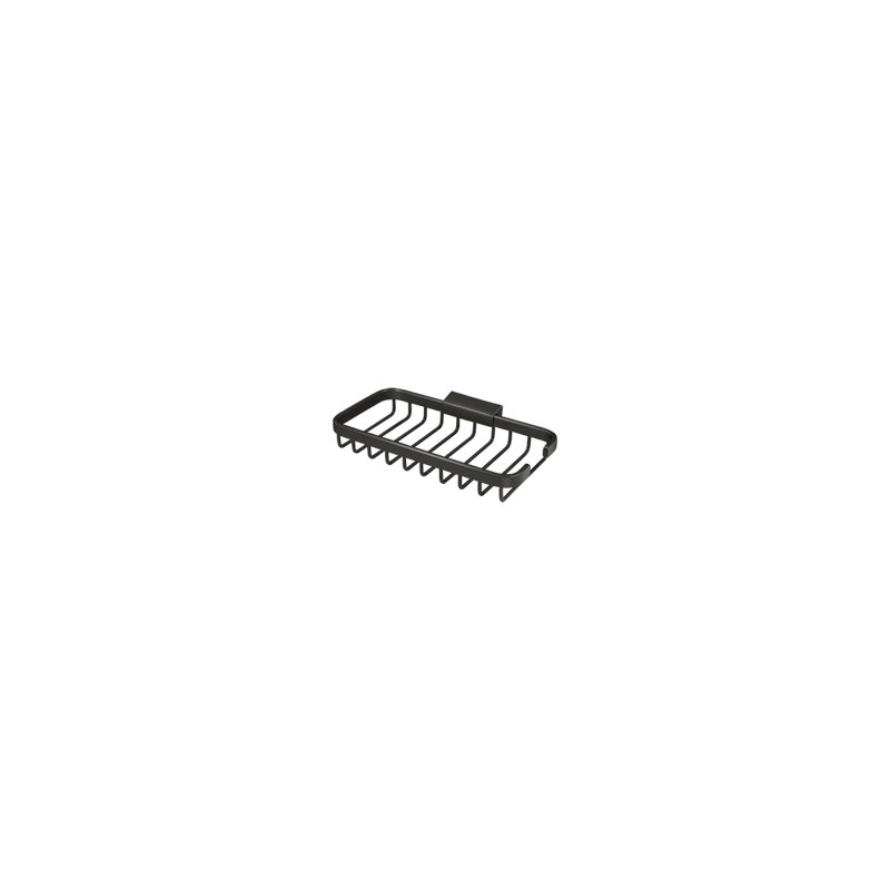 Deltana WBR8040U10B Wire Basket, 8" x 4" Rectangular in Oil-rubbed Bronze, Black