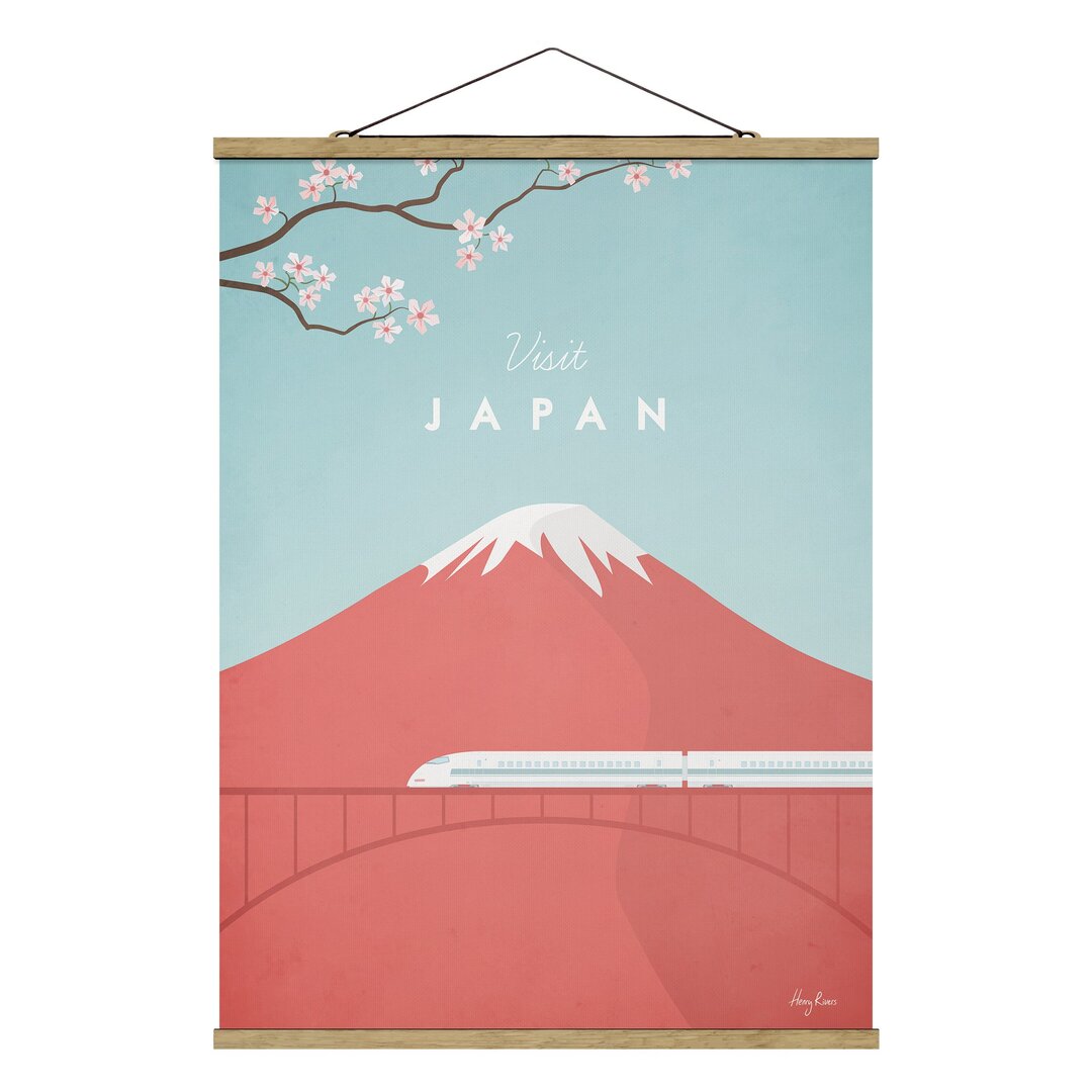 Grafikdruck Reiseposter - Japan