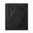 4 Piece Cotton Blend Sateen Sheet Set Black Queen