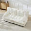 Canapé modulaire avec tissu chenille respirant