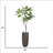 87'' Faux Fiddle Tree Tree in Pot-97938318