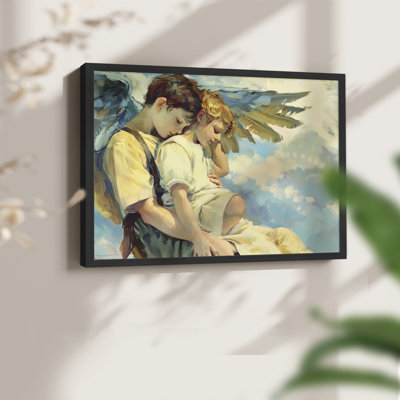 Angels From Above-CIV - Reproduction encadrée - Restickable