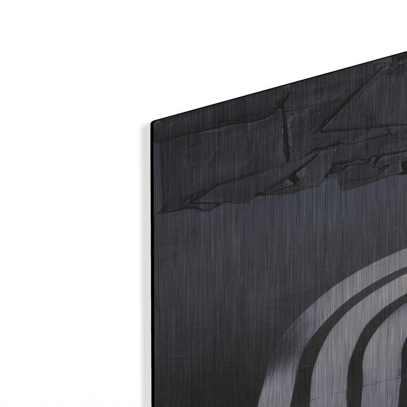 Art mural en métal luxueux «Just Around The Bend» par Kent Youngstrom, 24 po x 36 po, H 36 po x l 24 po