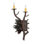 Rustic Lodge 2 - Light Candle Wall Light