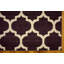 Tapis à motif géométrique mauve Cara-Leigh-712895563