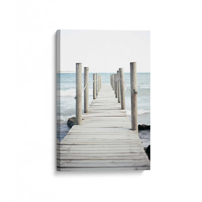 Jetty Dreams Escape Canvas Print