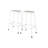 3 Pieces Monoco Farmhouse Counter Bistro