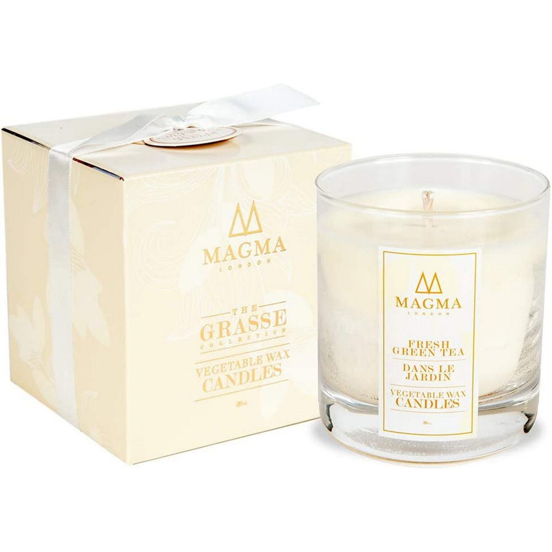 Fresh Green Tea / Bergamot Scented Jar Candle