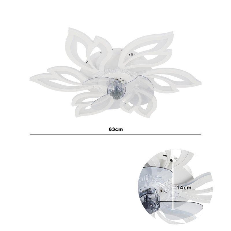 Ceiling Fan with LED Lights