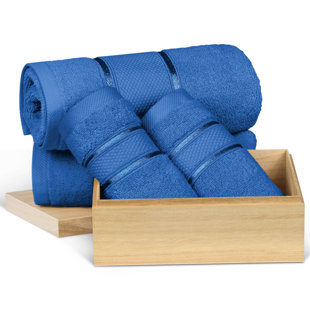 Blue Bath Towels You'll Love | Wayfair