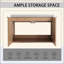 Meuble-lavabo mural 42 po avec lavabo et armoire latérale, portes à fermeture douce 42 po-584954703