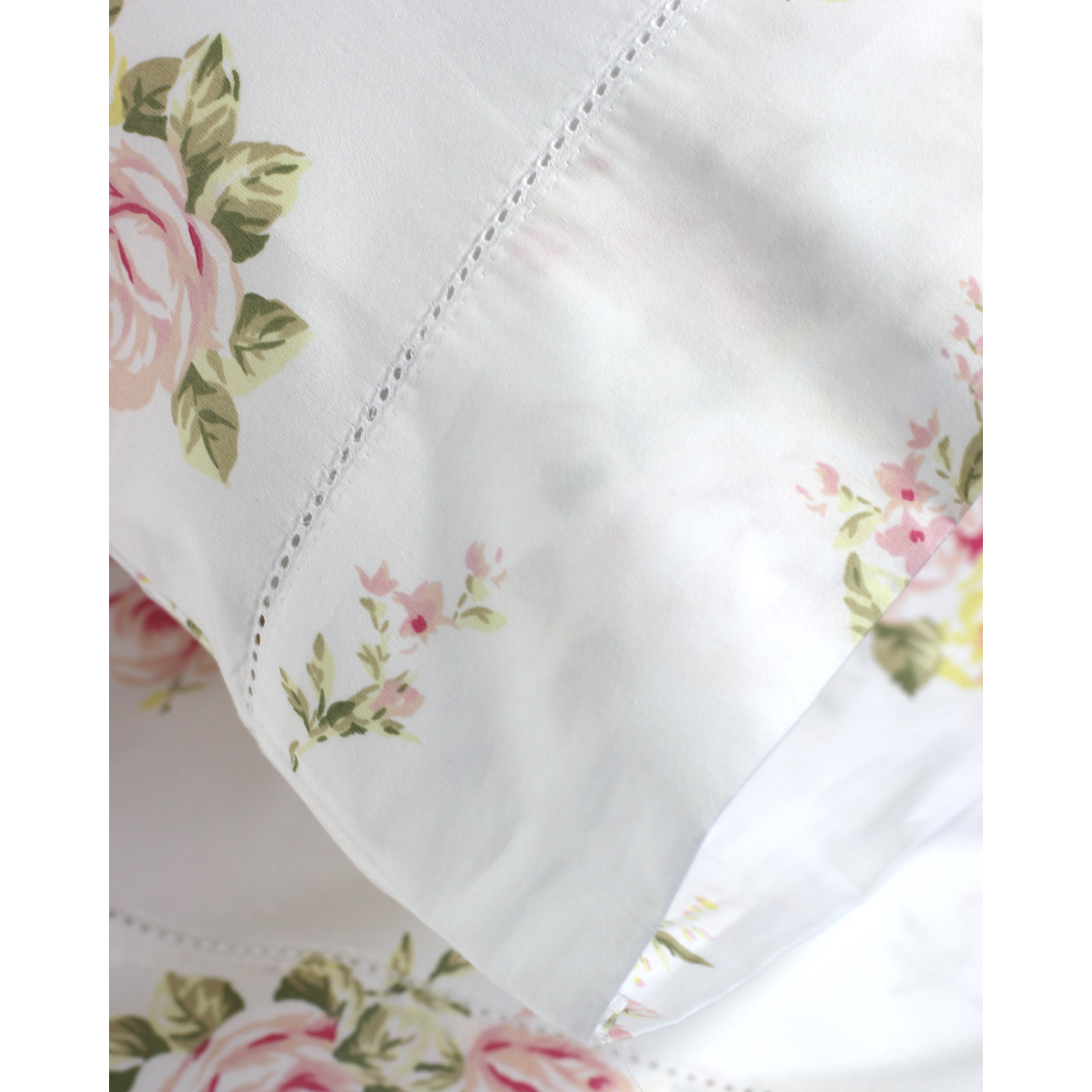 Cotton Sheet Set, Twin Sheet Set + Fitted Sheet + 1 Pillowcase