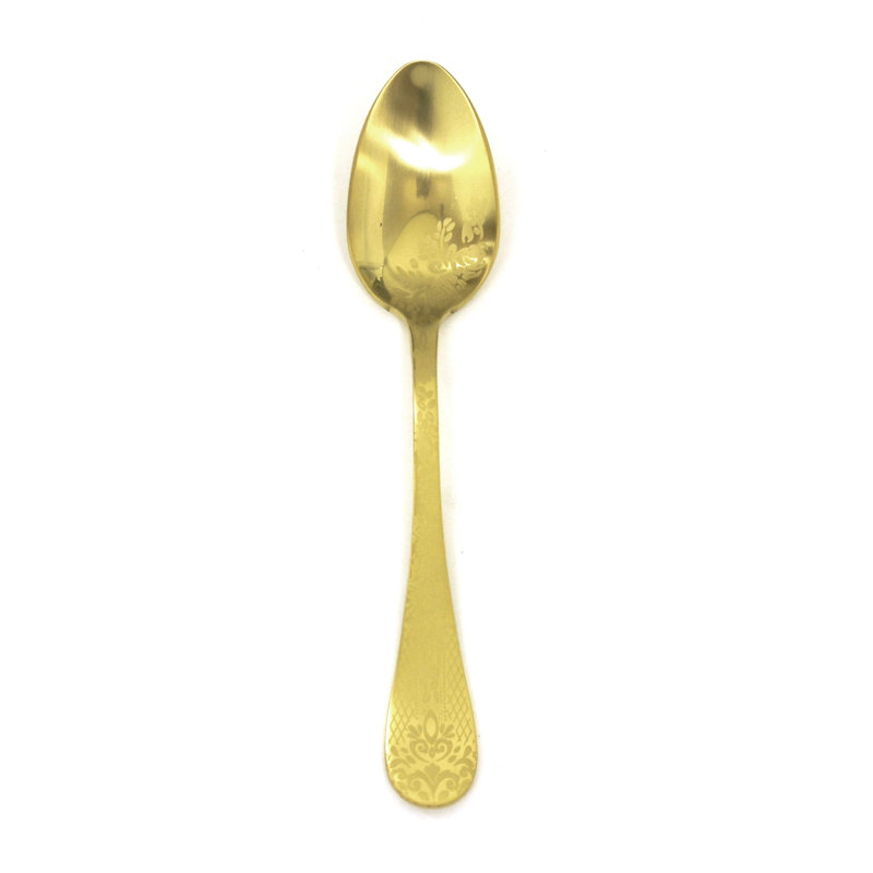 Casablanca Table Spoon - 24 Pieces, Ice Gold