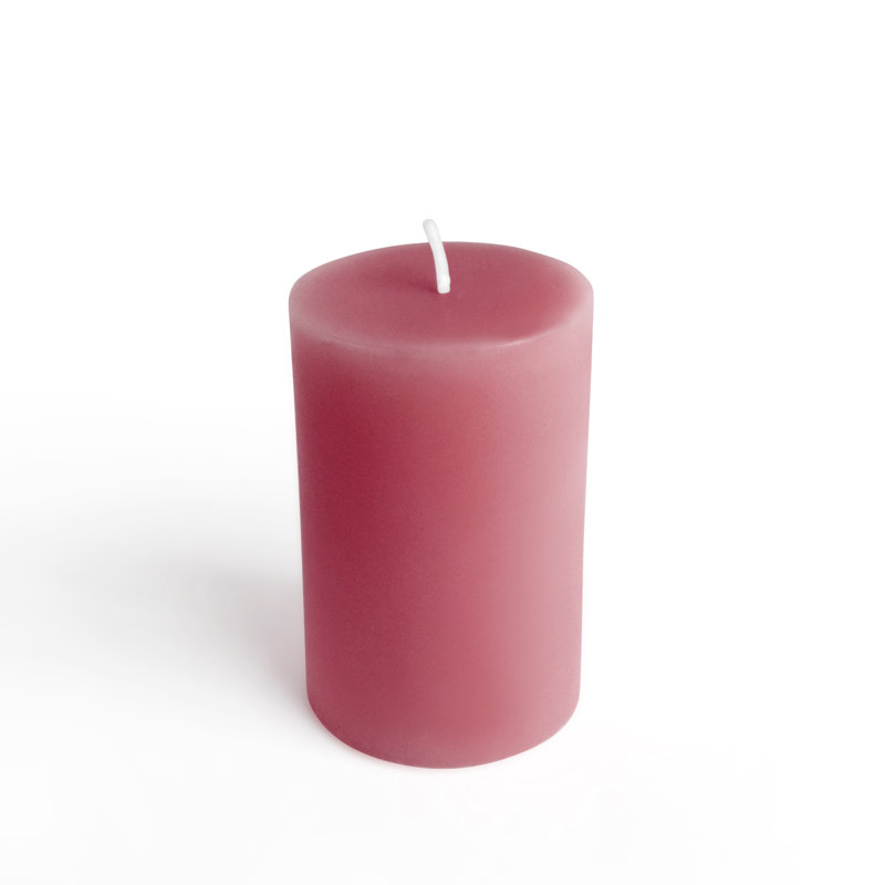 Bougie flottante non parfumée, 1, Rouge, 2 po x 3 po