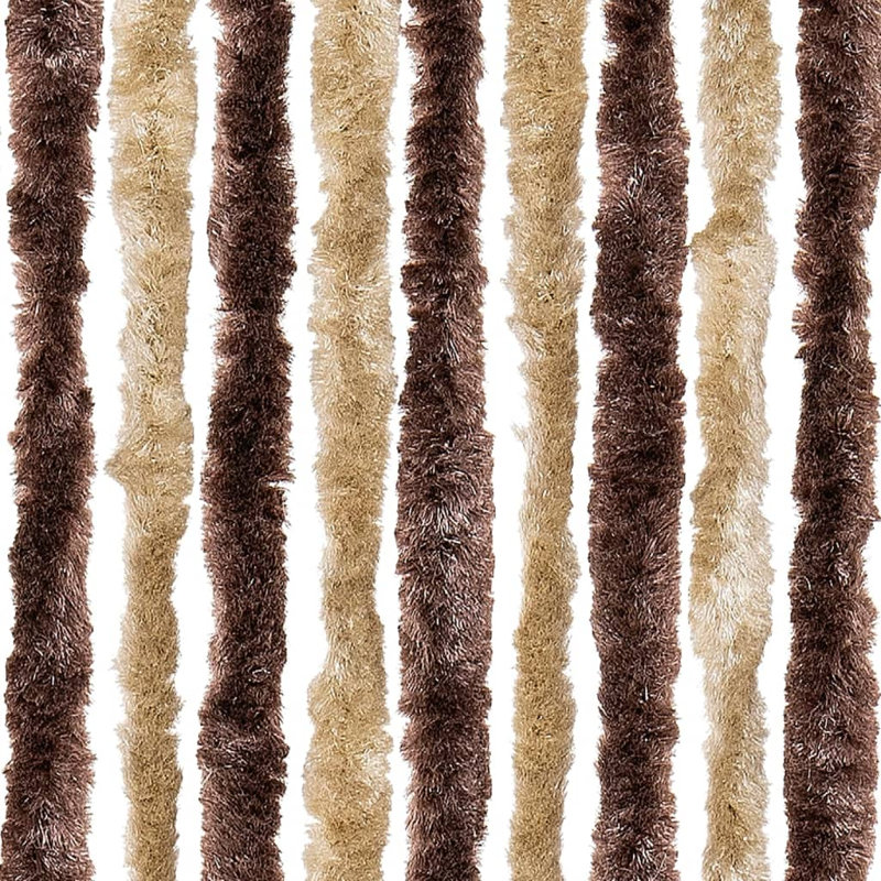 Birchanger Room Darkening Curtain, 100cm Width x 220cm Drop, Beige/Light Brown