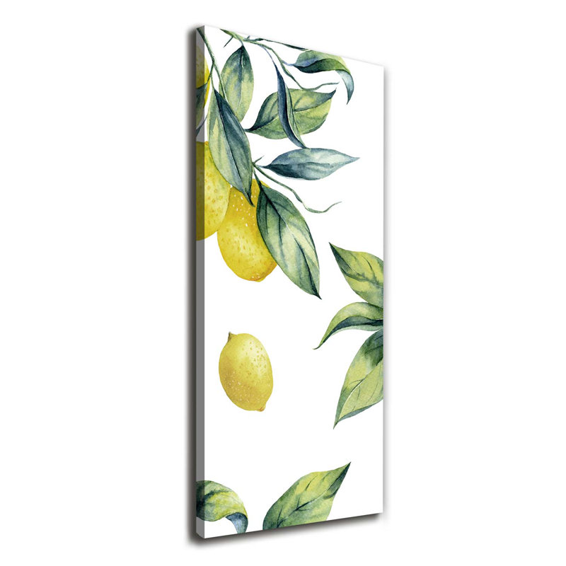 Lemons - Wrapped Canvas Print
