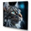 " Cat Blue Eye Reflection I "
