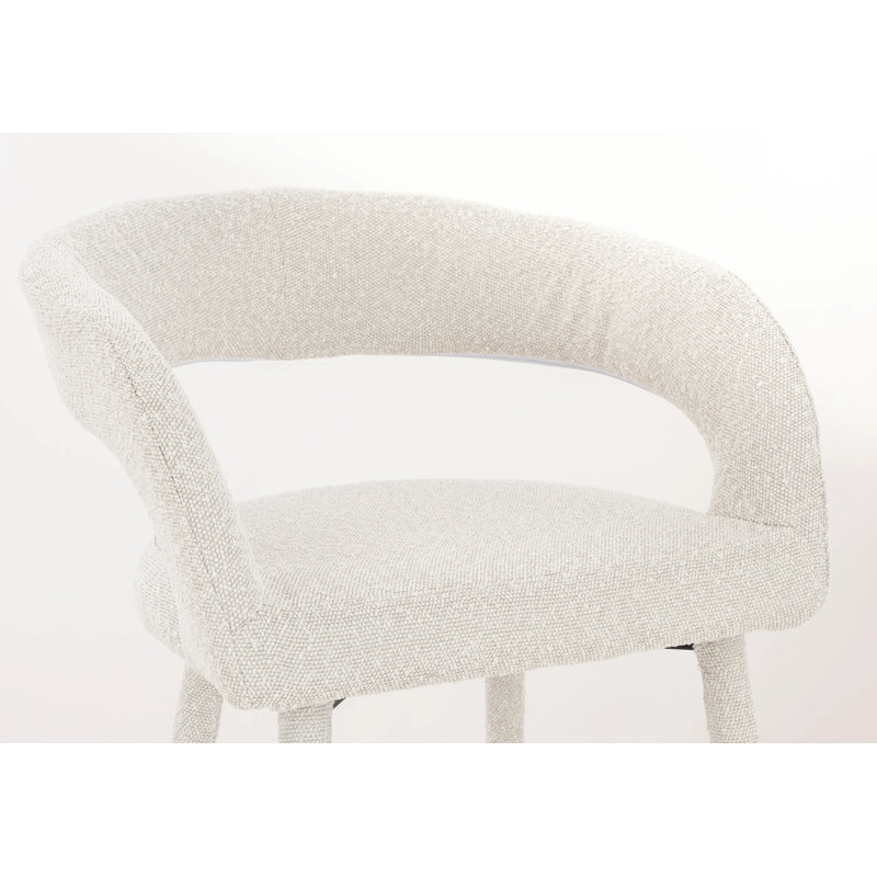 Tabouret Darius, Blanc