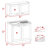 Perseus 2-pc Kitchen Cabinet Set includes Countertop base unit and wall mounted Cupboard