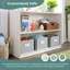 Rangement ouvert à 2 tablettes EdQ Essentials-59131993-59131990