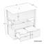 Base de meuble-lavabo simple 18,3 po seulement