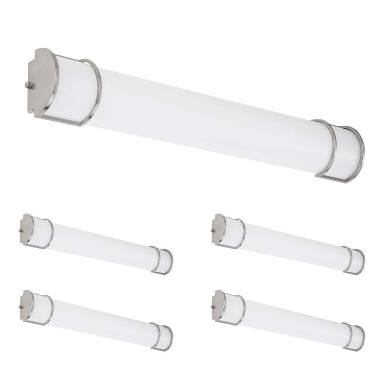 36 lumières de meuble-lavabo à DEL 36 po 30 W 120 V 3 000/4 000/5 000 K finition nickel brossé réglable