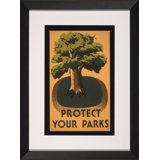 Vintage Green Poster III Print
