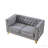 Combination Sofa (3+2) - Grey Velvet