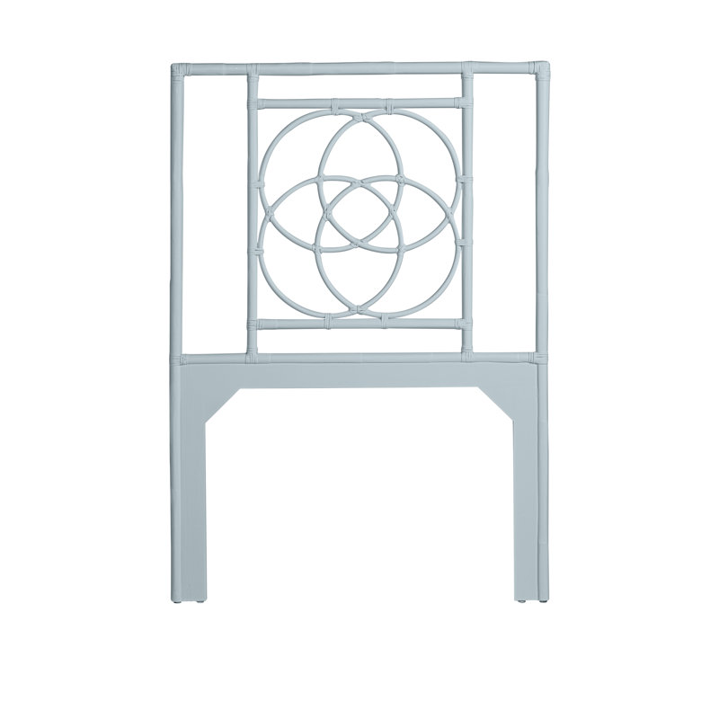 Emilia Open-Frame Headboard, Light Blue, Twin