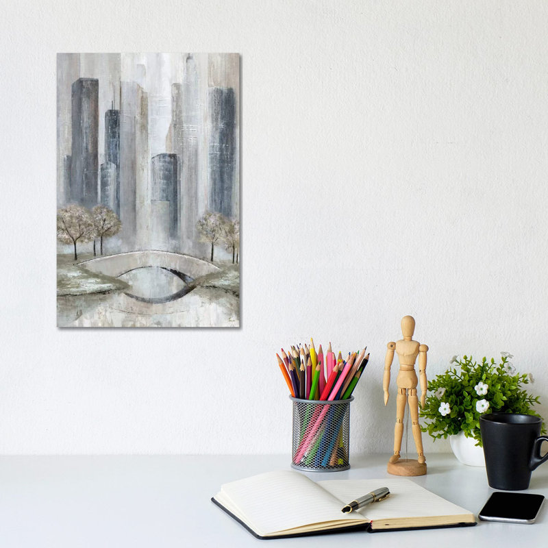 Central Park Spring- Gallery-Wrapped Canvas Giclée