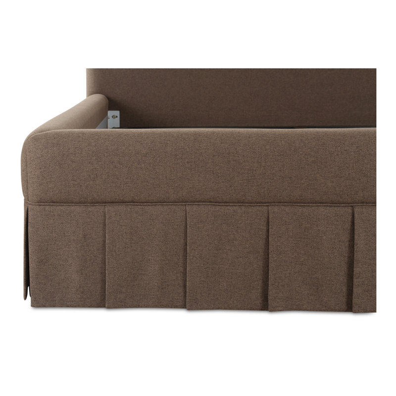 MAREN BED, King, Brown