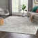 Tapis gris à motif abstrait Kardinya