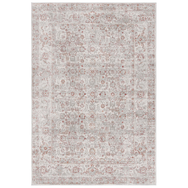 Kolene Vintage Tabriz Performance Oriental Rug, Rectangle 4' x 6'