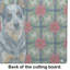 Planche à découper en verre Blue Heeler